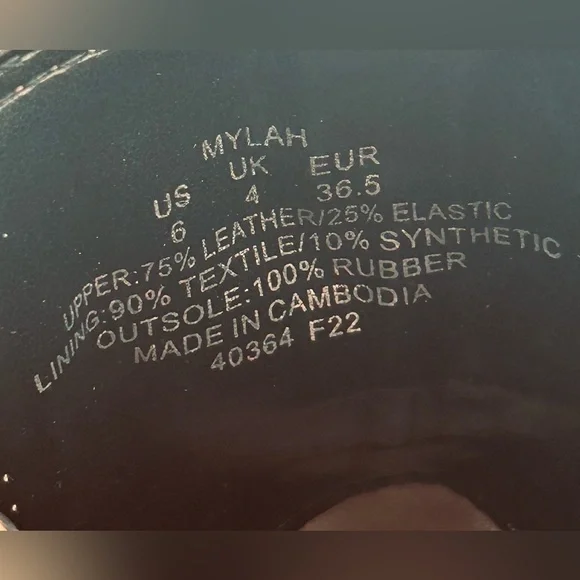 Lauren Ralph Lauren Mylah Gold Distressed Metallic Leather Ankle Boots |  6B NWB - Picture 10 of 12